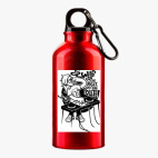 Металлическая бутылка 400 мл UV-DTF