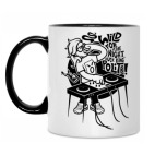 Кружка двухцветная