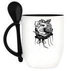 Кружка с ложкой