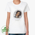 Женская футболка органик