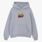 Толстовка худи оверсайз