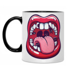 Кружка двухцветная