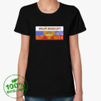 Женская футболка органик