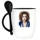 Кружка с ложкой