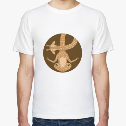 Футболка с принтом Animal Zen: G is for Giraffe