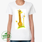 Женская футболка органик