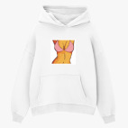 Толстовка худи оверсайз