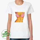 Женская футболка органик