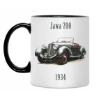 Кружка двухцветная