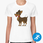 Женская спортивная футболка