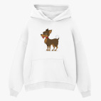 Толстовка худи оверсайз