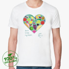 Мужская футболка органик