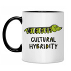 Кружка двухцветная