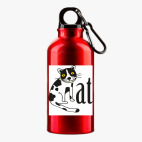 Металлическая бутылка 400 мл UV-DTF