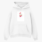 Толстовка худи оверсайз