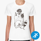 Женская спортивная футболка