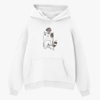 Толстовка худи оверсайз