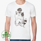 Мужская футболка органик