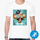 Мужская спортивная футболка