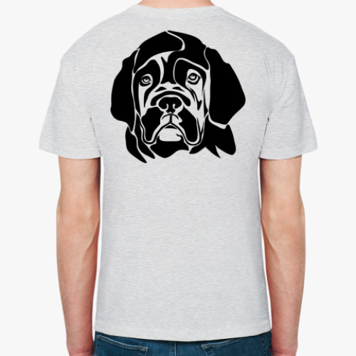 Футболка с принтом собака