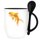 Кружка с ложкой