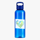 Прозрачная спортивная бутылка