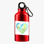 Металлическая бутылка 400 мл UV-DTF