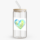 Банка с бамбуковой крышкой