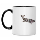 Кружка двухцветная