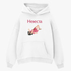 Толстовка худи оверсайз