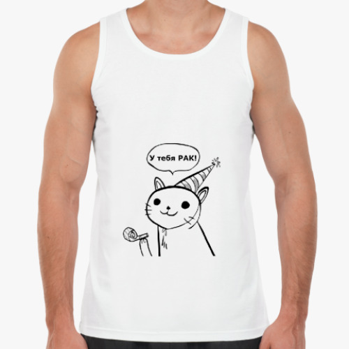 Майка с принтом Пати-кот