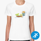 Женская спортивная футболка