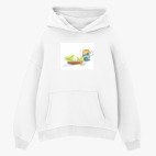 Толстовка худи оверсайз