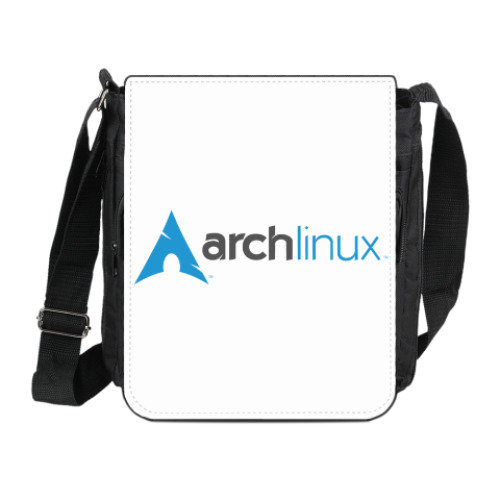 Сумка на плечо (мини-планшет) с принтом Arch Linux