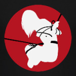 Шибари силуэт связанной девушки 3b от M&K ART