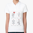 Женская рубашка поло