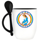 Кружка с ложкой