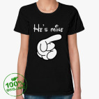 Женская футболка органик