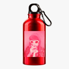 Металлическая бутылка 400 мл UV-DTF