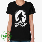 Женская футболка органик