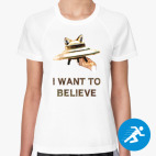 Женская спортивная футболка