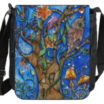 Сова в волшебном лесу