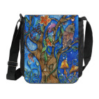 Сова в волшебном лесу