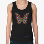 Бабочка цветная