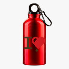 Металлическая бутылка 400 мл UV-DTF