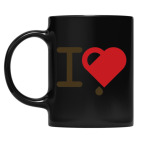 Кружка цветная UV-DTF