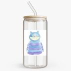 Банка с бамбуковой крышкой