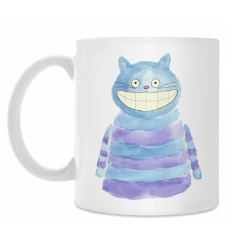 Кружка с принтом Веселый кот