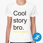 Женская спортивная футболка