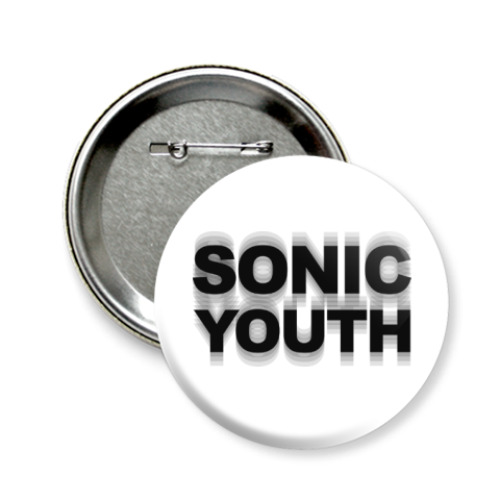 Значок 58мм Sonic Youth